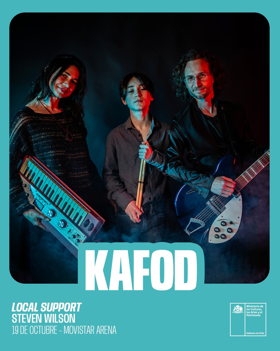 Unos y todos: Kafod abrirá el regreso de Steven Wilson a Chile